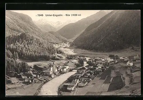 AK Süs /Unter-Engadin, Teilansicht