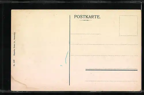 AK St. Moritz-Dorf, Ortsansicht aus der Vogelschau