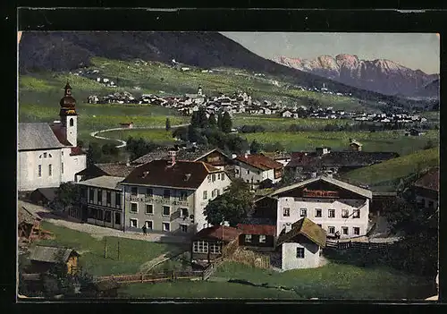 AK Bad Medratz, Blick gegen Fulpmes und Telfes