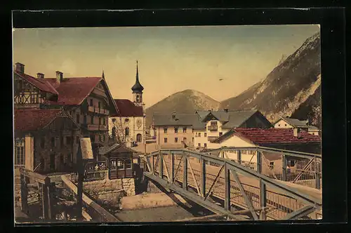 AK Scharnitz, Station der Karwendelbahn
