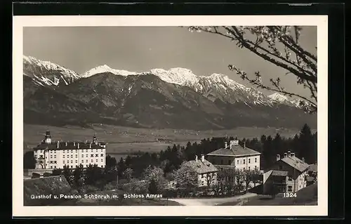 AK Amras, Gasthof u. Pension Schönruh, Schloss Amras