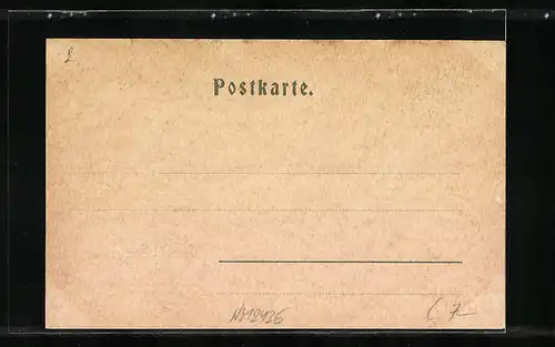 AK Hall, Partie an der Flussbrücke mit Bergen