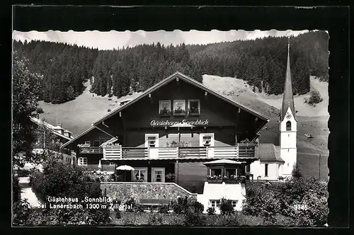 AK Lanersbach, Gasthof Sonnenblick im Zillertal