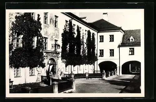 AK Jenbach, Eingangsportal der Landeswirtschaftlichen Landeslehranstalt Rotholz