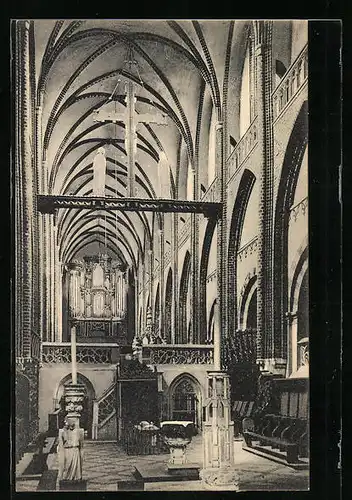 AK Havelberg, Innenansicht des Domes