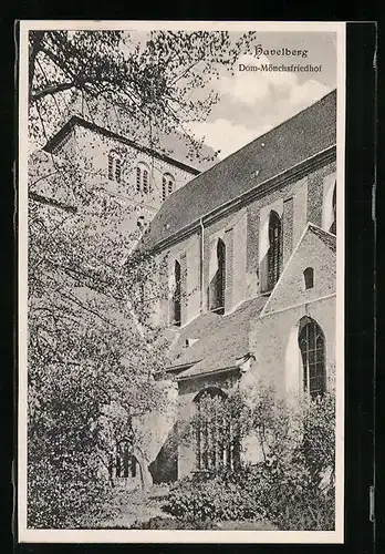 AK Havelberg, Dom-Mönchsfriedhof