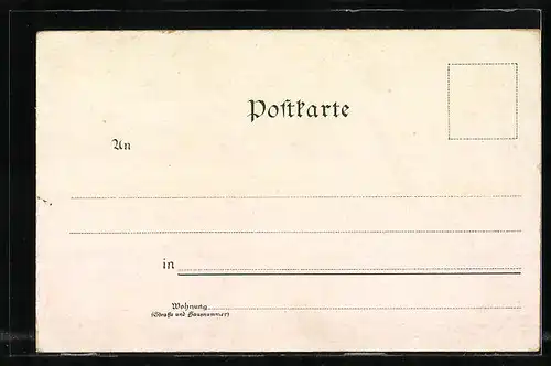 Lithographie Tölz, Ortsansicht mit Umgebung von oben