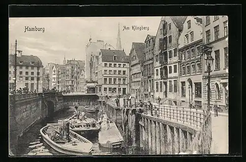 AK Hamburg, Am Klingberg mit Bootspartie