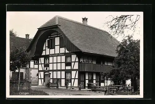 AK Wileroltigen, Gasthaus Wirtschaft zum Jäger