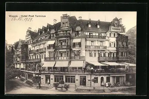 AK Weggis, Hotel Post Terminus