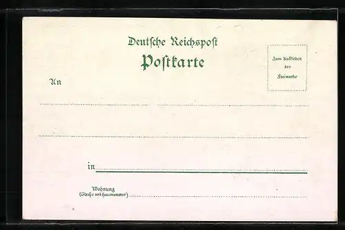 Lithographie Cölleda, Marktplatz, Brückenstrasse, Schule und Oberpfarre, Kreishaus, Burgwenden mit Osterbad