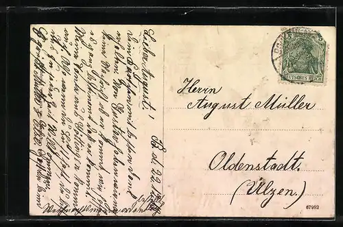 AK Bockenem a. Harz, Bönnierstrasse mit Geschäft F. C. Wiesen sen.