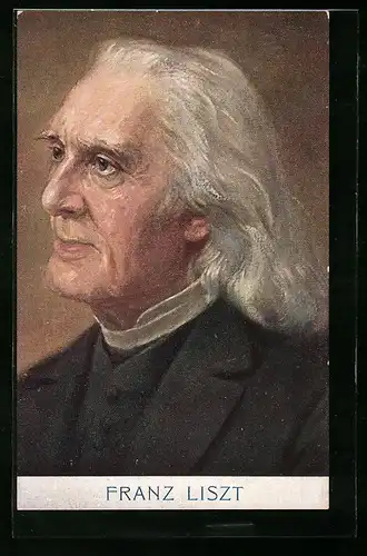 AK Franz Liszt, Komponist im Portrait