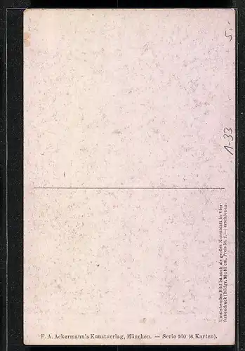 Künstler-AK Komponist Robert Schumann im Portrait