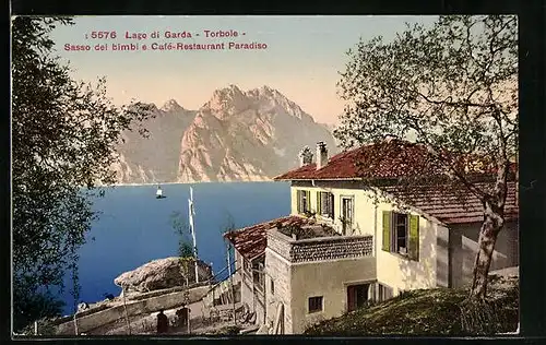 AK Torbole, Sasso dei bimbi e Cafe-Restaurant Paradiso, Lago di Garda