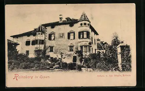 AK Reinsberg in Eppan, Gebäudeansicht