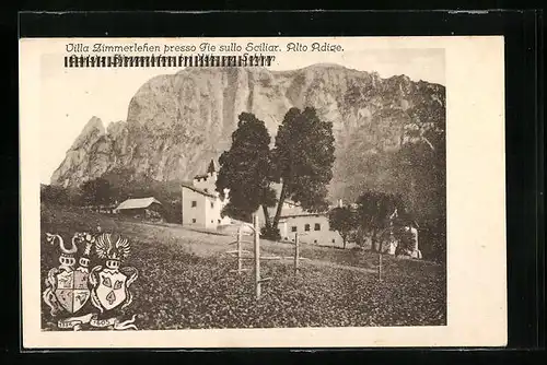 AK Völs am Schlern, Villa Zimmerlehen