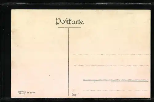 AK Kurzras im Schalsertal, Ortspartie mit Kapelle