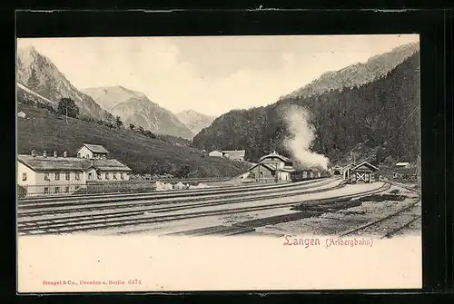 AK Langen, Bahnhof der Arlbergbahn