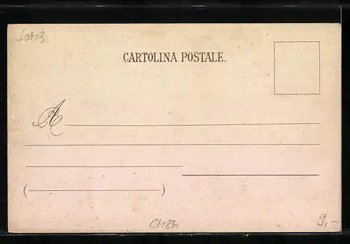 Lithographie Milano, Castello Sforzesco e Parco