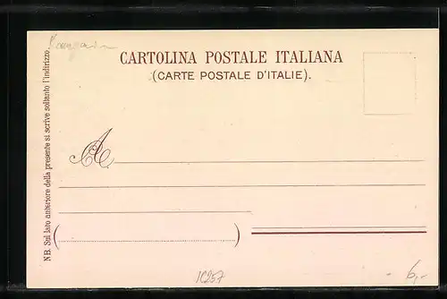 Lithographie Posillipo, Palazzo Donn'Anna