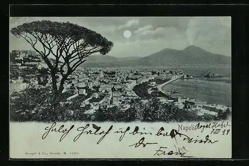 Mondschein-AK Napoli, Panorama