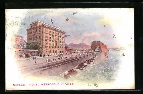 AK Naples, Hotel Métropole et Ville