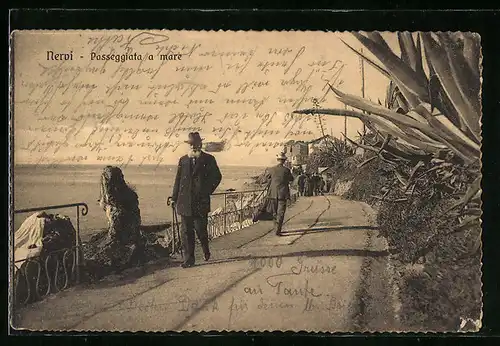 AK Nervi, Passeggiata a mare