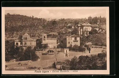 AK Finale Ligure, Collina Mombello, i villini