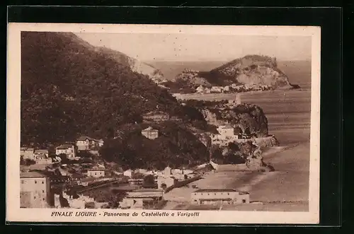 AK Finale Ligure, Panorama da Castello a Varigotti