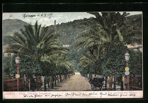 AK Nervi, Viale Vittorio Emanuele