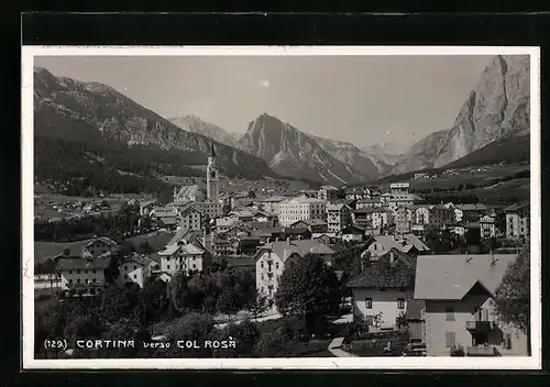 AK Cortina, Panorama verso Col Rosà