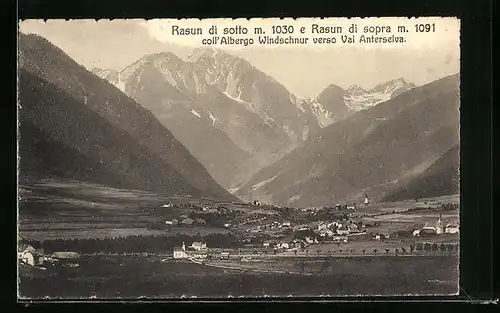 AK Rasun di Sotto, Panorama