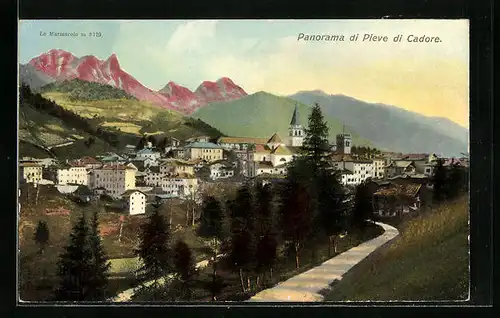 AK Pieve di Cadore, Panorama