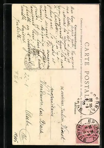 AK Epernay, La Synagogue