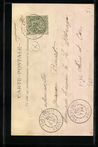 AK Berck-Plage, Pecheuse de crevettes