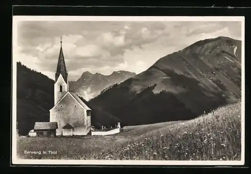 AK Berwang, Kirche gegen Zugspitze