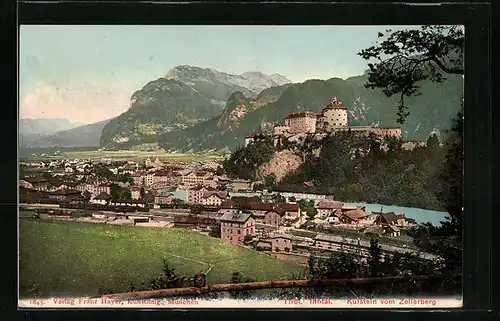 AK Kufstein, Panoramablick vom Zellerberg aus gesehen