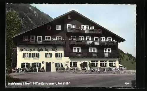 AK Haldensee, Restaurant Rot-Flüh