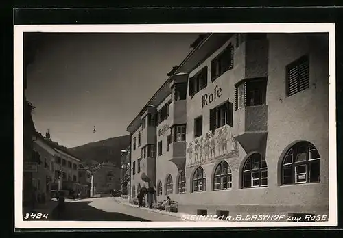 AK Steinach a. B., Gasthof zur Rose