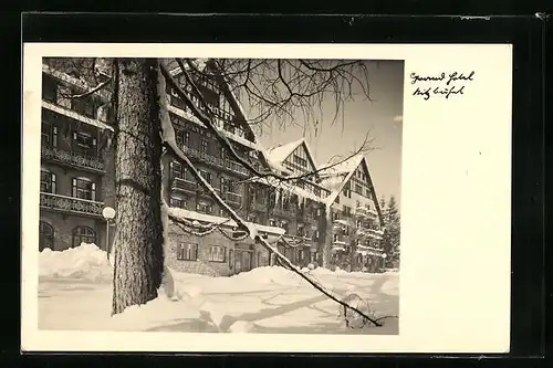 AK Kitzbühel, Grand Hotel im Winter