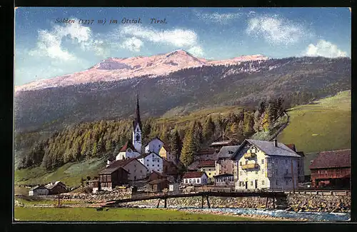 AK Sölden im Ötztal, Panorama