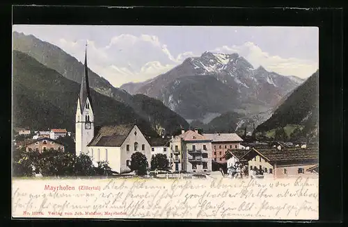 AK Mayrhofen i. Zillertal, Panorama