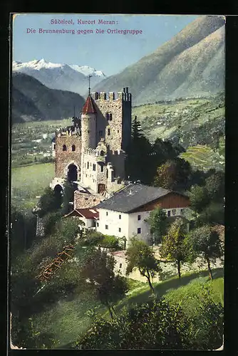 AK Meran, Die Brunnenburg gegen die Ortlergruppe