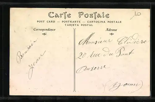 AK Auxerre, Exposition Nationale 1908, Village Nègre, Ausstellung