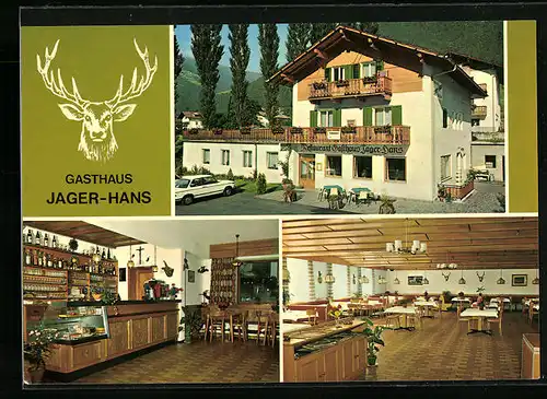 AK Sankt Martin in Passeier, Gasthaus-Restaurant Jager-Hans