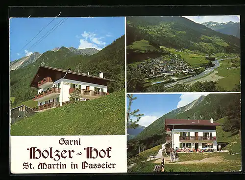 AK Sankt Martin in Passeier, Hotel Garni Holzer Hof