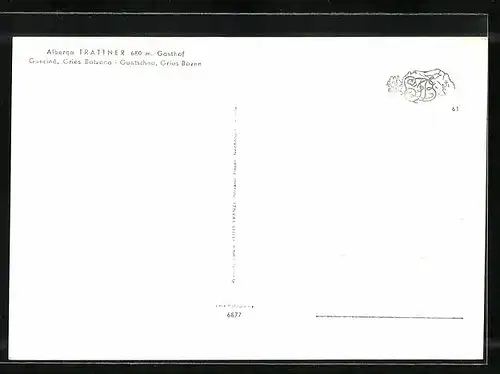 AK Gries-Bolzano, Albergo Trattner