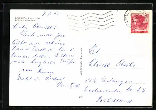 AK Bolzano, Piazza Erbe