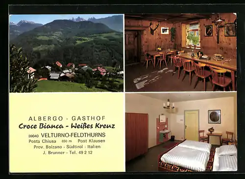 AK Velturno, Albergo Croce Bianca